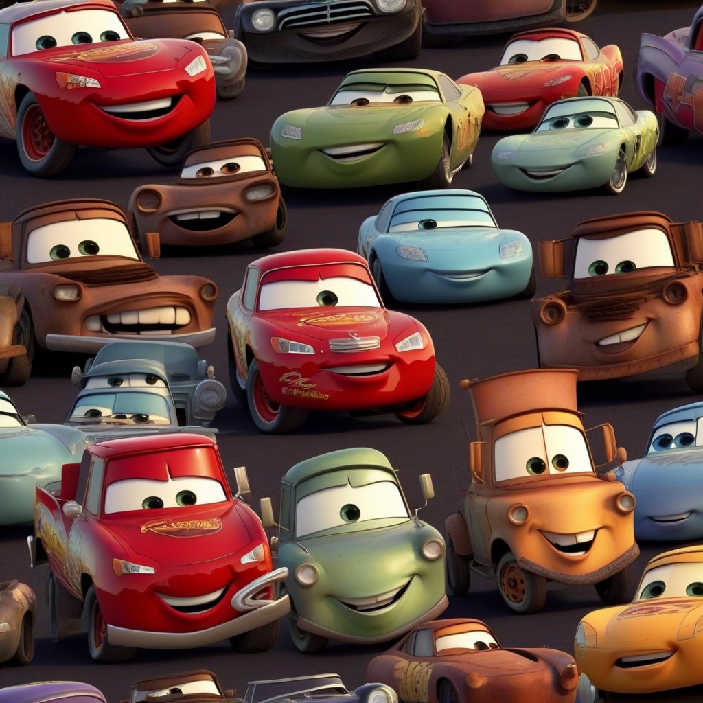 Création IA - Cadre Carré 40x40